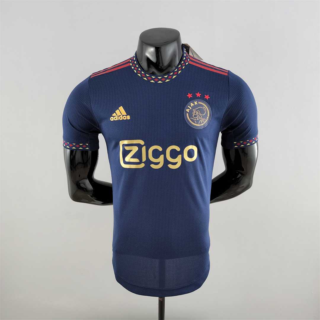 AAA Quality Ajax 22/23 Away Dark Blue Soccer Jersey(Player)